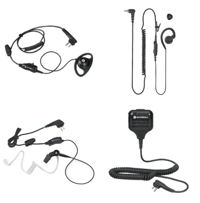 Motorola Two Way Radio Headsets & Earpieces