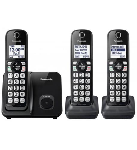 Three HandlsetCordless Telephone System