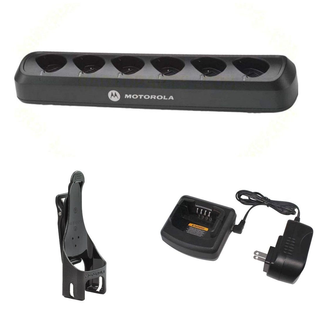 Motorola Two Way Radio Chargers and Accessories