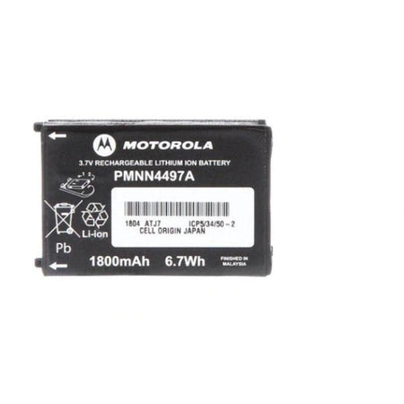 Motorola PMNN4497A 1800 mAH Li-Ion CLS1110 CLS1410 Battery