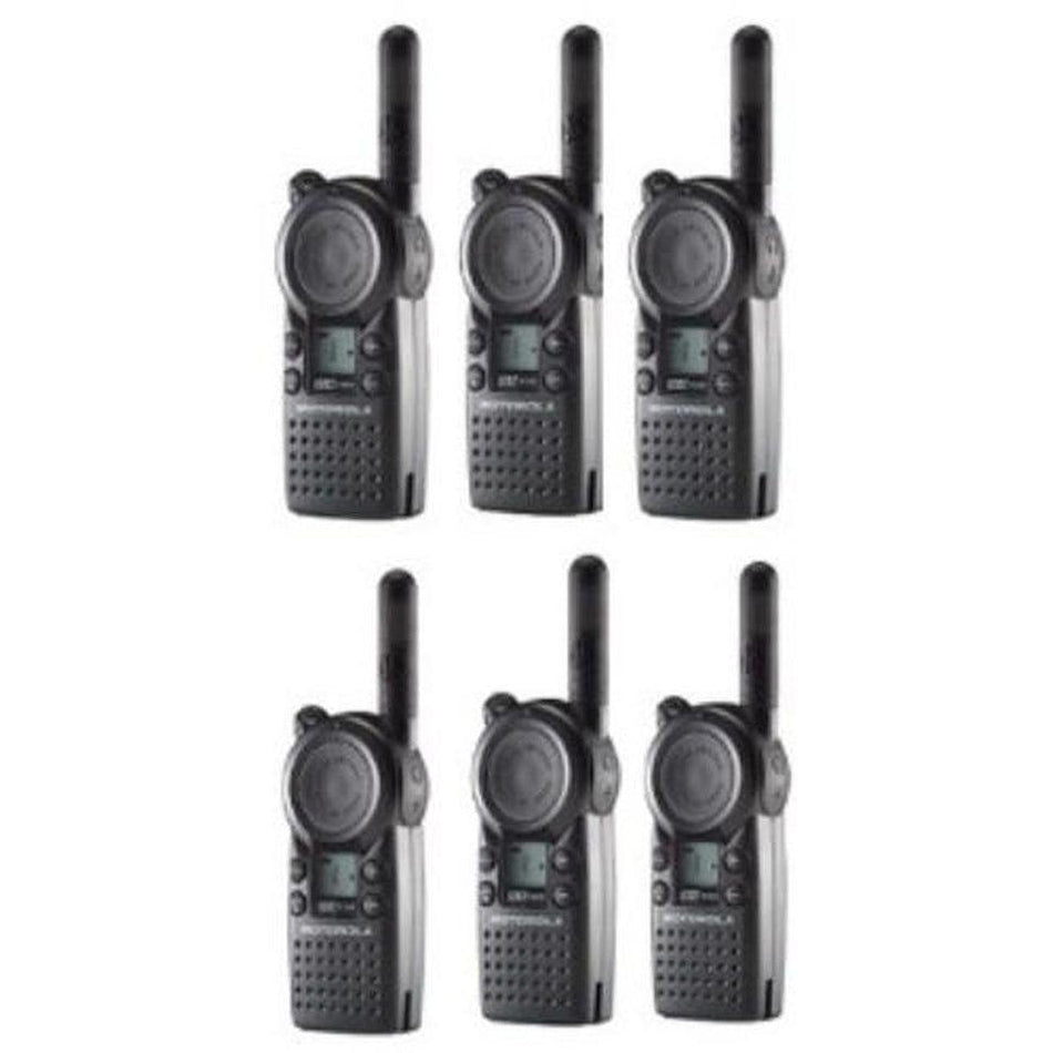 Motorola CLS1110 Two Way Radios 6 Qty