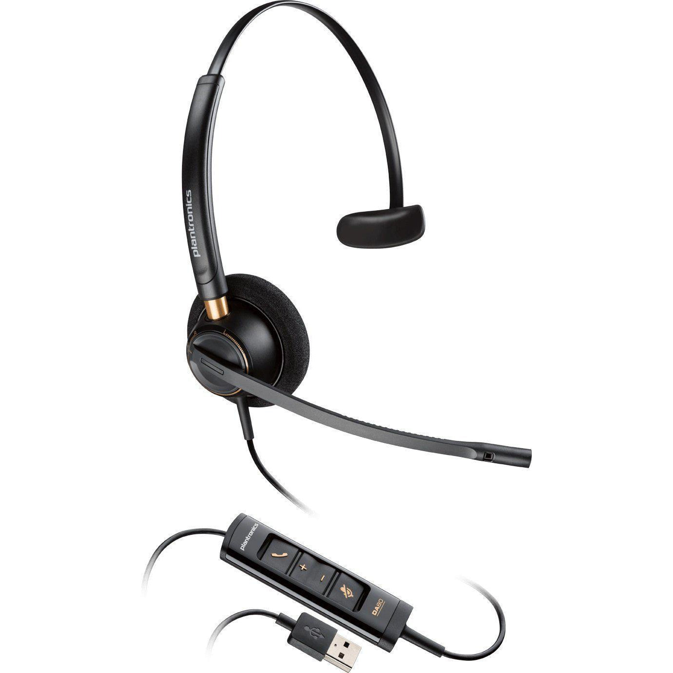 Plantronics HW515 203442-01 USB Headset